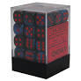 Gemini Black-Starlight/red 12mm d6 Dice Block (36 dice) CHX26858